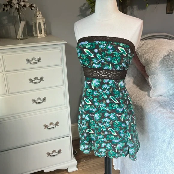 Free People Dress Mini Strapless - Picture 2 of 8